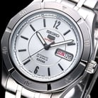 Seiko 5 Sports SRP295K1 Automatic White Patterned Dial Stainless Steel-1