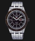 Seiko 5 Sports SRP297K1 Automatic Black Dial Stainless Steel Strap-0