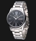 Seiko Presage SRP327 Automatic Black Dial Stainless Steel Strap-0