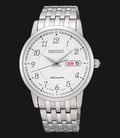Seiko Automatic SRP331J1 White Dial Stainless Steel-0