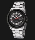 Seiko 5 Sports SRP341K1 Automatic Black Dial Stainless Steel Strap-0
