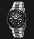Seiko 5 Sports SRP343K1 Automatic Dark Blue Dial Dual-Tone Stainless Steel Strap-0