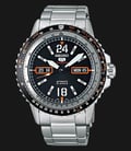 Seiko 5 Sports SRP347K1 Automatic Black Dial Stainless Steel Strap-0