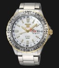 Seiko 5 Sports SRP438K1 Automatic White Dial Stainless Steel-0
