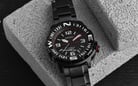 Seiko Automatic SRP447K1 Black Dial Black Stainless Steel Strap-4