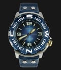Seiko Monster SRP451K1 Automatic Divers Limited Edition Blue Dial Blue Nylon Strap-0