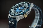 Seiko Monster SRP451K1 Automatic Divers Limited Edition Blue Dial Blue Nylon Strap-2