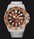 Seiko 5 Sports SRP488K1 Automatic Brown Dial Stainless Steel-0