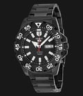 Seiko 5 Sports SRP489K1 Automatic Black Dial Black Stainless Steel-1