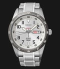 Seiko 5 Sports SRP517K1 Automatic Silver Dial Stainless Steel Strap-0