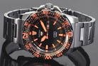 Seiko 5 Sports SRP547K1 Mini Monster Automatic Black Dial Black Stainless Steel Strap-1