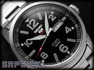 Seiko 5 Sports SRP619K1 Automatic Black Dial Stainless Steel Bracelet-2