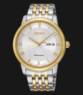 Seiko Presage SRP694J1 Automatic Silver Dial Dual Tone Stainless Steel Strap-0