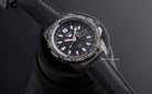 Seiko 5 Sports SRP723K1 Automatic Black Dial Black Leather Strap LIMITED EDITION-4