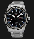 Seiko 5 Sports SRP733K1 Automatic Black Dial Stainless Steel Strap-0