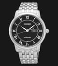 Seiko Presage SRP765J1 Automatic Black Dial Stainless Steel Strap-0