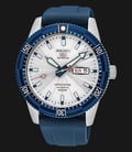 Seiko 5 Sports SRP781K1 Automatic White Dial Blue Rubber Strap Limited Edition-0