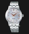 Seiko Presage SRP855J1 Cocktail Automatic Ladies Silver Dial Stainless Steel Strap-0