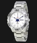 Seiko 5 Sports SRPA49K1 Automatic Silver Pattern Dial Stainless Steel Strap-0
