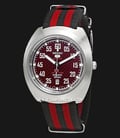 Seiko 5 Sports SRPA87K1 Red Maroon Dial Nylon Strap LIMITED EDITION-0