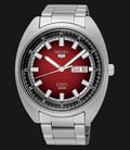 Seiko 5 Sports SRPB17K1 Automatic Turtle Red Dial Stainless Steel Strap-0