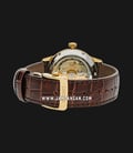 Seiko Presage SRPB44J1 Margarita Cocktail Automatic Champagne Texture Dial Brown Leather Strap-2