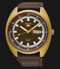 Seiko 5 Sports SRPB74K1 Turtle Automatic Brown Dial Brown Leather Strap LIMITED EDITION-0