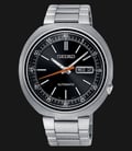 Seiko Automatic SRPC11K1 Discover More Recraft Men Black Dial Stainless Steel Strap-0