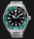 Seiko 5 SRPC53K1 Sports Automatic Black Dial Stainless Steel-0