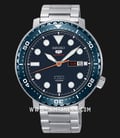 Seiko 5 Sports SRPC63K1 Bottle Cap Automatic Blue Dial Stainless Steel Strap-0
