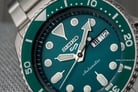 Seiko 5 Sports SRPD61K1 5KX SKX Sports Style Automatic Green Dial Stainless Steel Strap-4