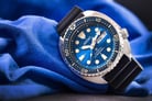 Seiko Prospex SRPE07K1 King Turtle Automatic Blue Dial Black Rubber Strap SPECIAL EDITION-3
