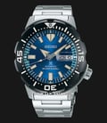 Seiko Prospex SRPE09K1 Monster Save The Ocean Automatic Men Blue Dial Stainless Steel Strap-0