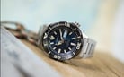Seiko Prospex SRPE09K1 Monster Save The Ocean Automatic Men Blue Dial Stainless Steel Strap-3