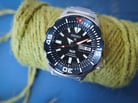 Seiko Prospex SRPE27K1 Monster PADI Black Dial Stainless Steel Strap Special Edition-9