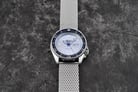 Seiko 5 Sports SRPE77K1 SKX Suits Style Light Blue Dial Stainless Steel Strap-5