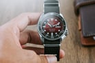 Seiko 5 Sports SRPE83K1 Brian May Limited Edition Red Dial Black Nylon Strap-8