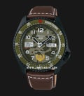 Seiko 5 Sports SRPF21K1 Street Fighter Guile Indestructible Fortress Leather Strap Limited Edition-0