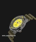 Seiko Prospex SRPF35K1 Monster Divers 200M Yellow Dial Green Rubber Strap SPECIAL EDITION-1