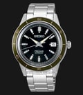 Seiko Presage SRPG07J1 Style 60s Automatic Dark Green Dial Stainless Steel Strap-0