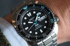 Seiko Prospex SRPG19K1 King Turtle PADI Edition Automatic Divers 200M Black Dial Stainless Steel-5