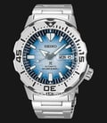 Seiko Prospex SRPG57K1 Save The Ocean Penguin Monster Automatic St. Steel Strap Special Edition-0