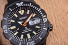 Seiko Prospex SRPH13K1 The Black Series Monster Automatic Black Silicone Strap LIMITED EDITION-7