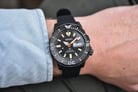Seiko Prospex SRPH13K1 The Black Series Monster Automatic Black Silicone Strap LIMITED EDITION-8