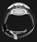 Seiko Presage SRQ023J1 Chronograph Automatic White Enamel Dial Black Leather Strap-2
