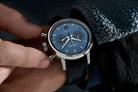 Seiko Prospex SRQ039J1 Speedtimer Mechanical Chronograph Blue Dial Black Leather Strap-6