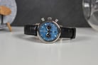 Seiko Prospex SRQ039J1 Speedtimer Mechanical Chronograph Blue Dial Black Leather Strap-7