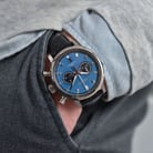 Seiko Prospex SRQ039J1 Speedtimer Mechanical Chronograph Blue Dial Black Leather Strap-14