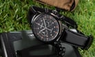 Seiko Prospex SRQ045J1 Winter Speedtimer Chronograph Black Dial Black Leather Strap Limited Edition-3