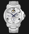 Seiko Premier SRX015P1 Kinetic Direct Drive Silver Dial Stainless Steel Strap-0